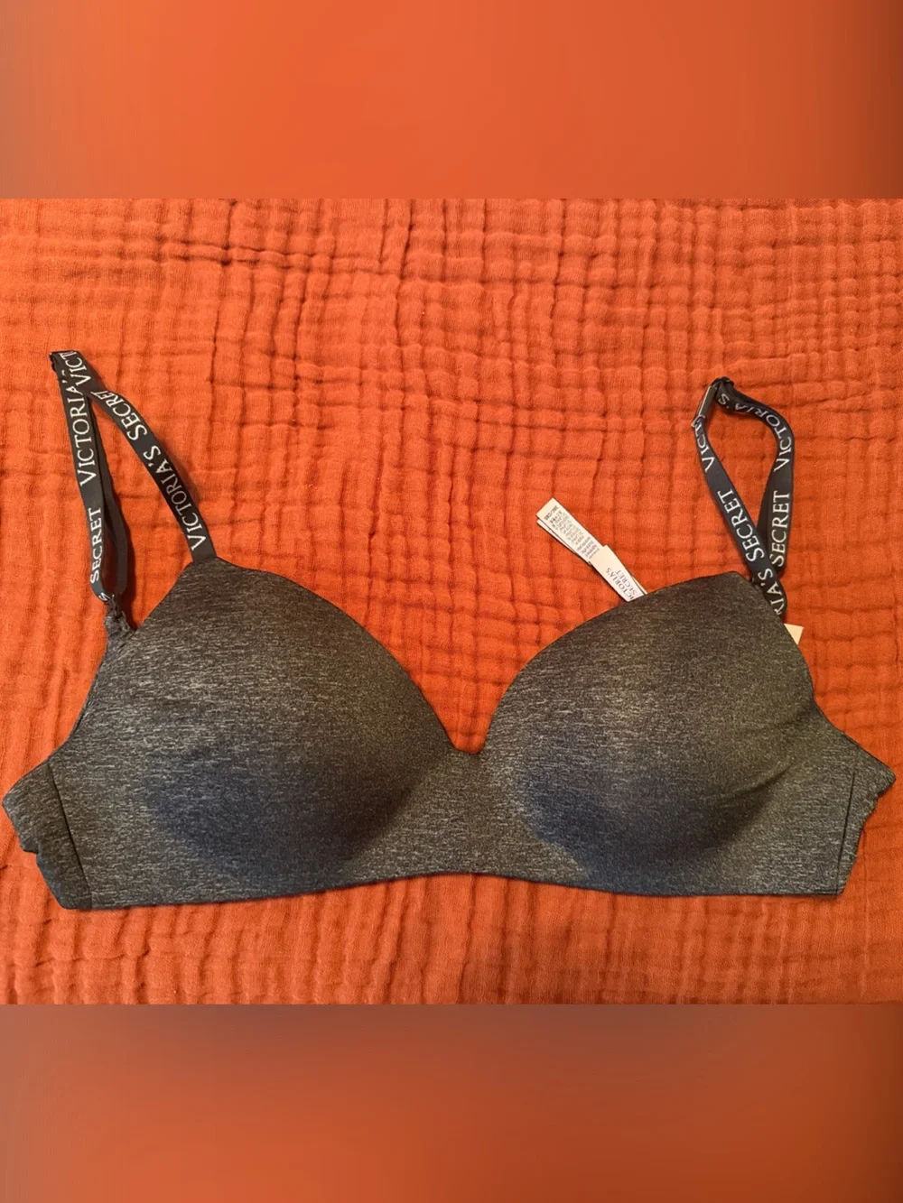 Victoria's Secret Heather Grey Seamless T-Shirt Bra